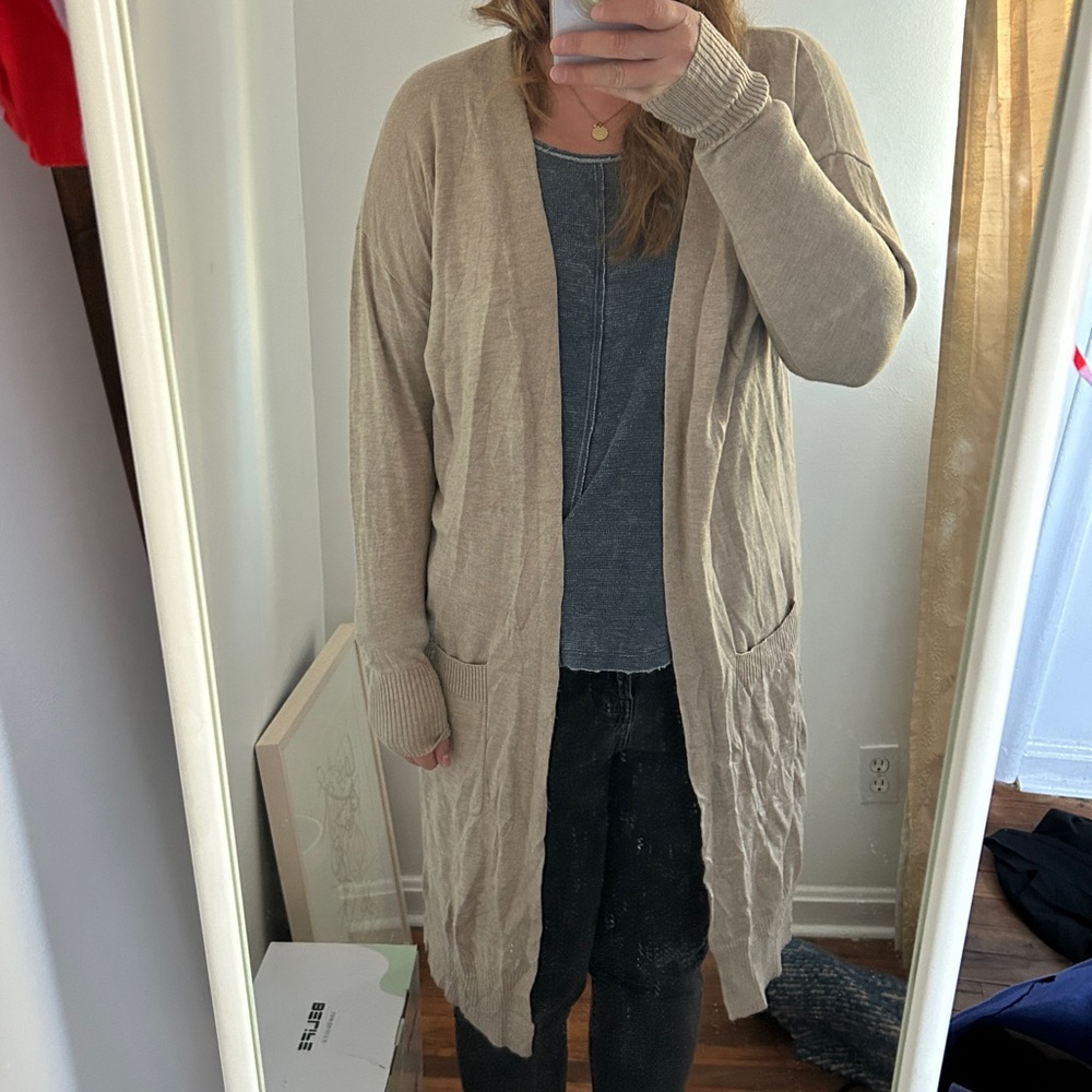 Tan Women's Cardigan
